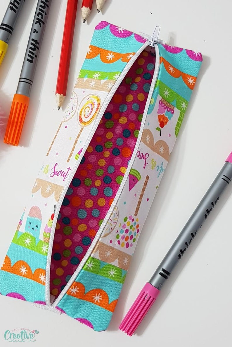 Notebook Pencil Holder Sewing Pattern Elastic Pen Holder Etsy