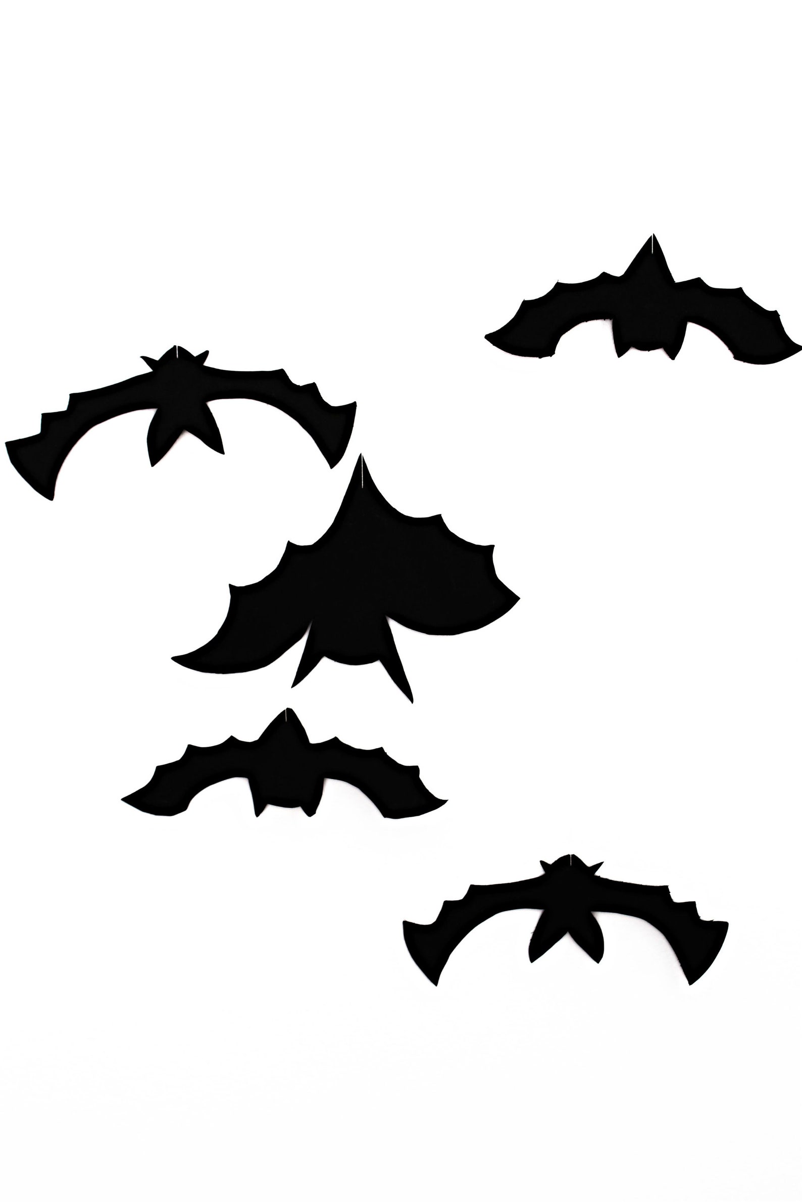 Hanging Bats Templates Etsy