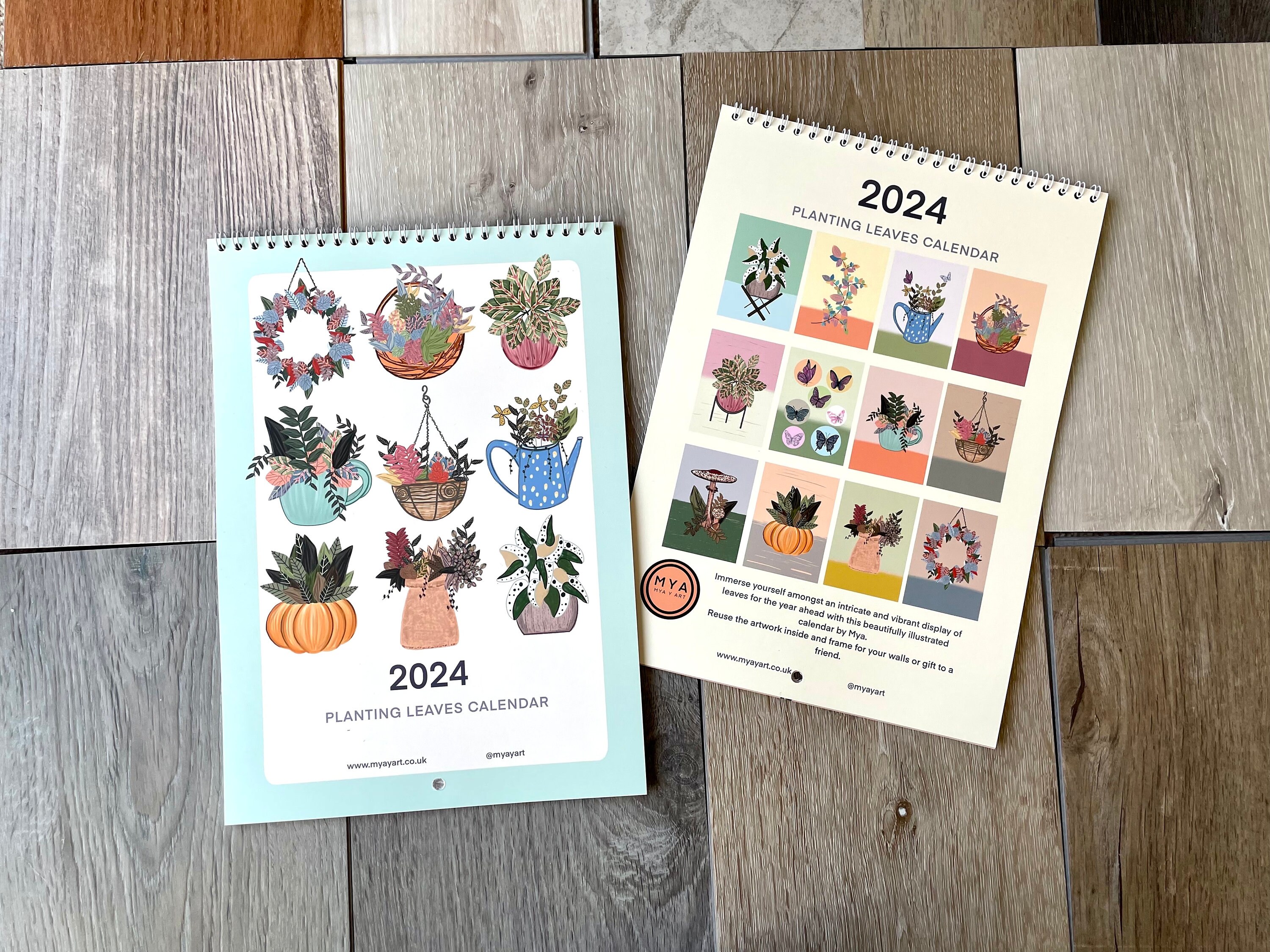 Calendrier a planter planete24 - Growing Paper