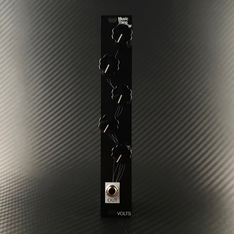 Music Thing Modular Volts Turing Machine Expander Black Aluminium 4HP Eurorack Module image 3