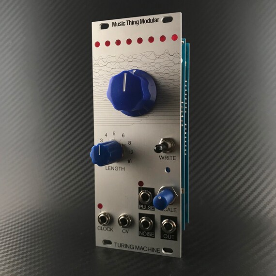 Music Thing Modular Turing Machine Mk II (silver Aluminum Music Thing Modular Turing Machine Mk II (silver Aluminum