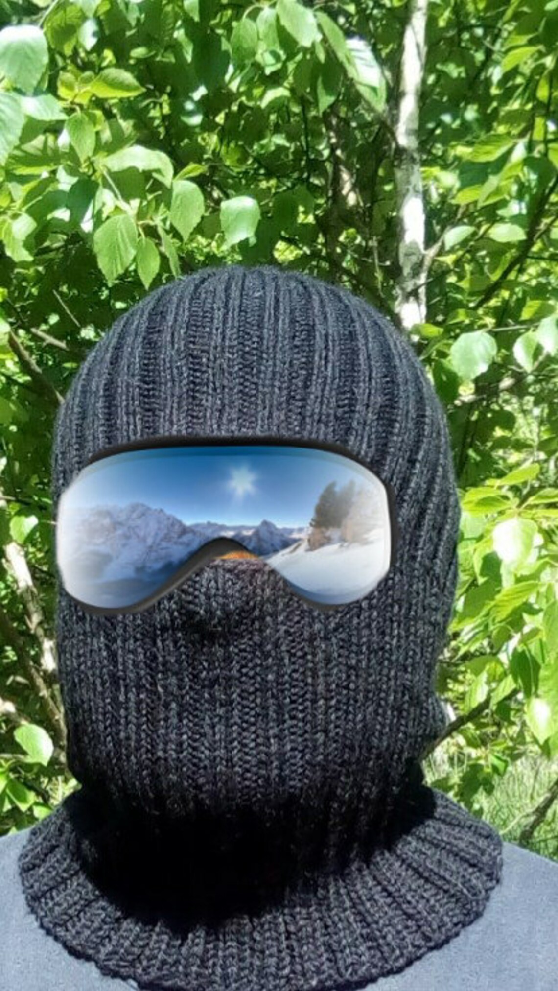 Balaclava Pattern. PDF PATTERN. Knit Balaclava. Ski Mask. Snowboarding