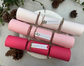 Pink Crackers Personalised Sustainable - Barbie, Candyfloss, Pale pink  Wildflowerseed