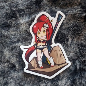Yoko Littner Gurren Lagann Sticker