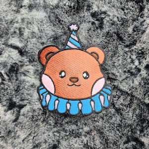 Circus Clown Bear Patch
