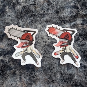Denji Chainsaw Man Devil Form Sticker