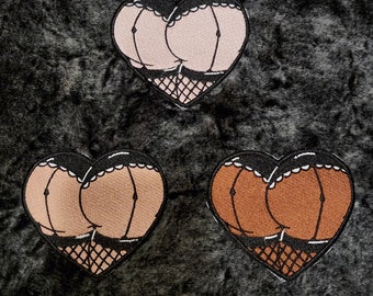Juicy Fishnet Booty Patch