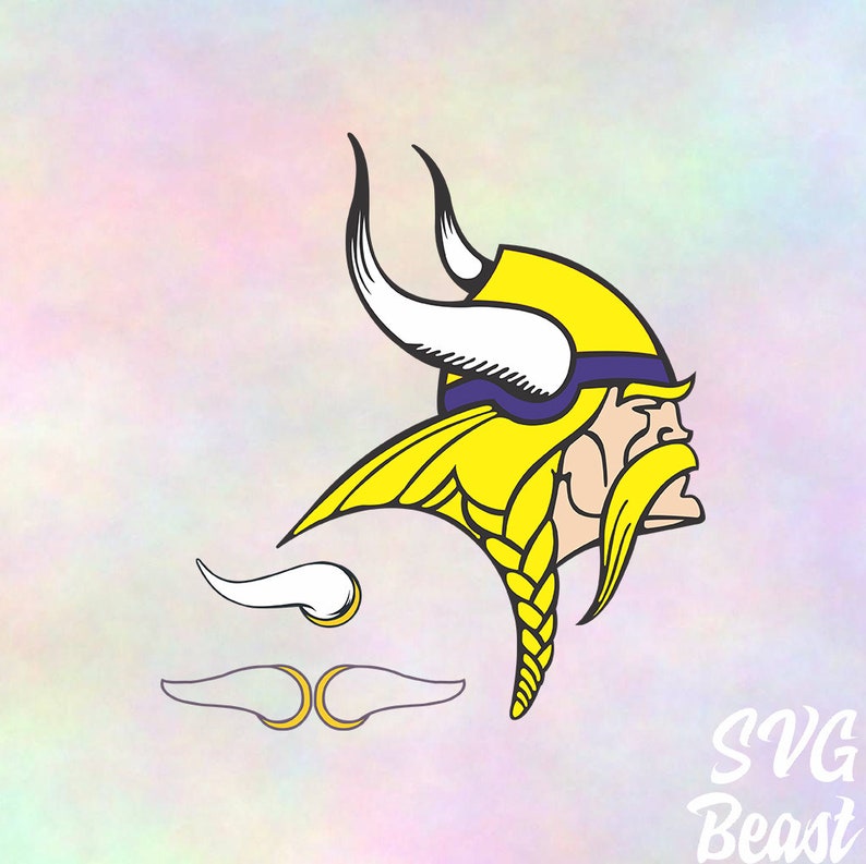 Minnesota Vikings Svg Pdf Ai Vector Files Instant Download Etsy