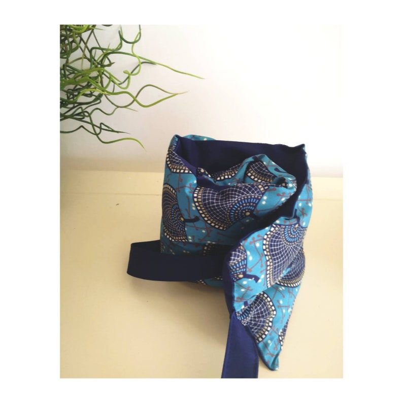 Maxi bouillotte sèche cervicale déhoussable aux graines de lin et lavande, coussin chauffant, motif plumes image 2