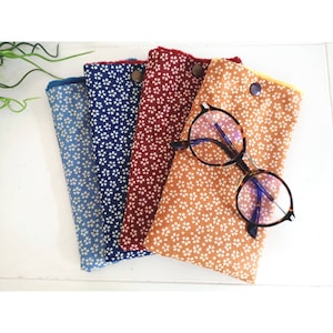 Étui en tissu pour lunettes ou téléphone portable, étui à lunettes, étui à téléphone