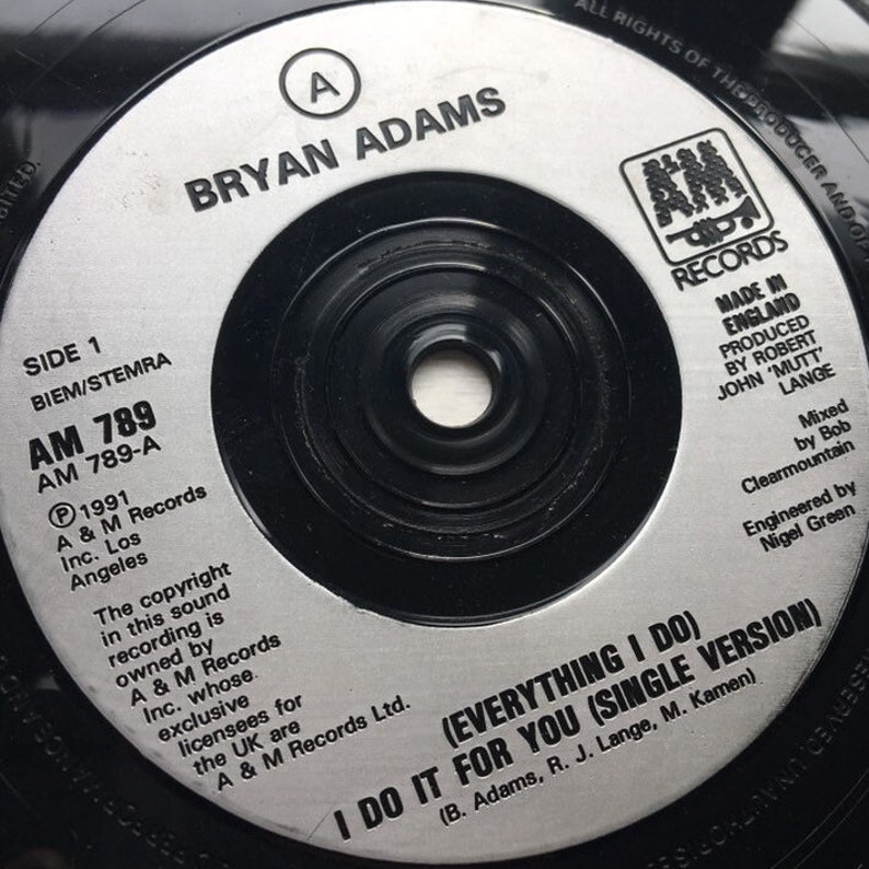 Bryan Adams Everything I Do I Do It for You / Run to You / Can't Stop ...