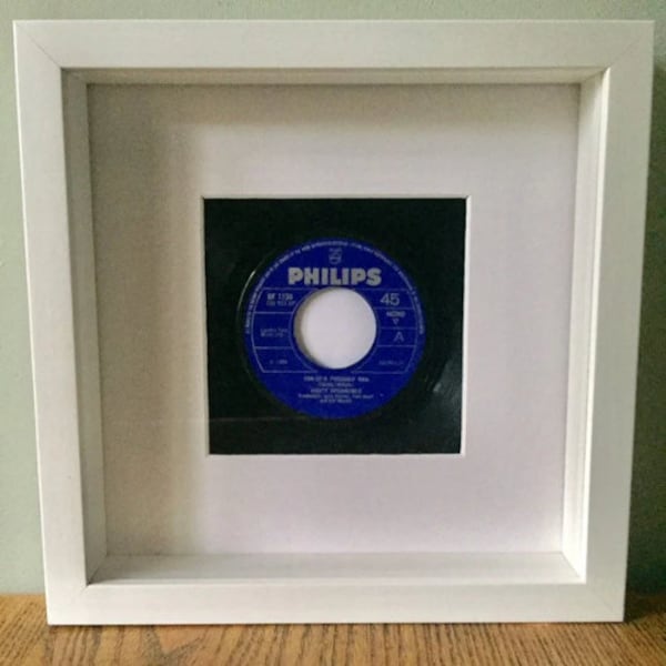 Dusty Springfield - Son Of A Preacher Man / I Only Want To Be With You / Don’t Know What To Do With Myself: Real 45 Vinyl Framed Wall Art