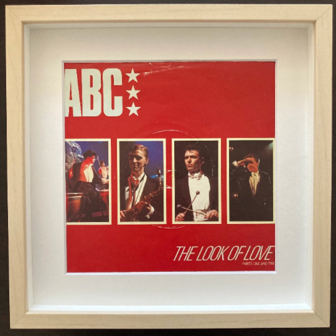 ABC Poison Arrow / the Look of Love: Real 45 Vinyl Framed - Etsy