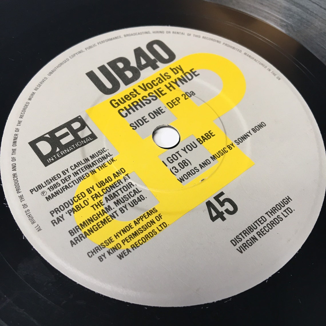 Ub40 I Got You Babe Original