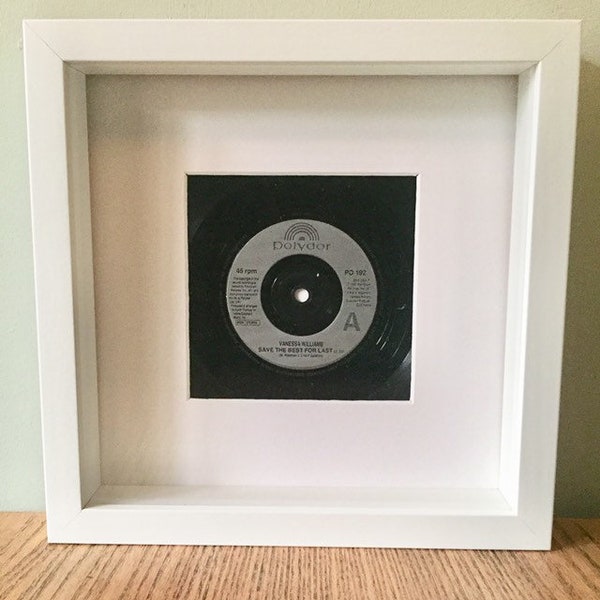 Vanessa Williams - Save The Best For Last: Real 45 Vinyl Framed Wall Art