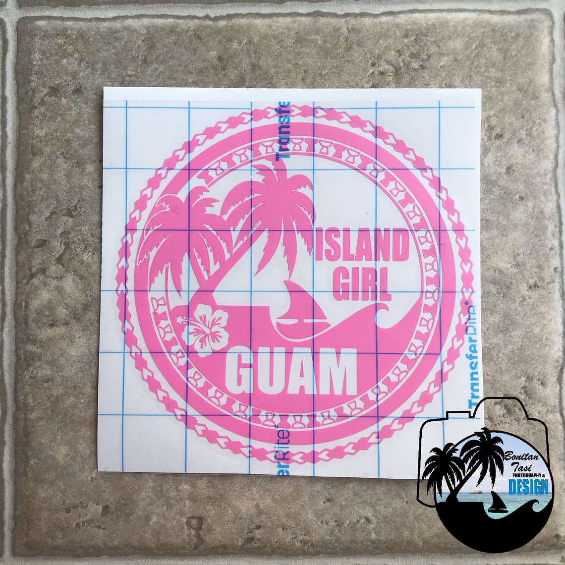 Island Girl Guam Sticker Decal Etsy