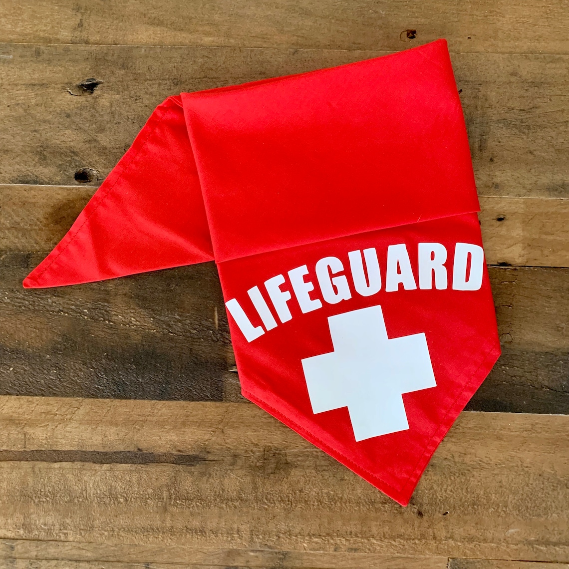 Lifeguard Dog Bandana / Lifeguard / Summer Dog Bandana / Pets Etsy