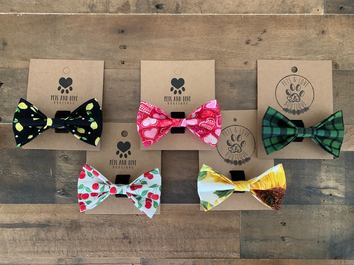 large breed dog bow ties