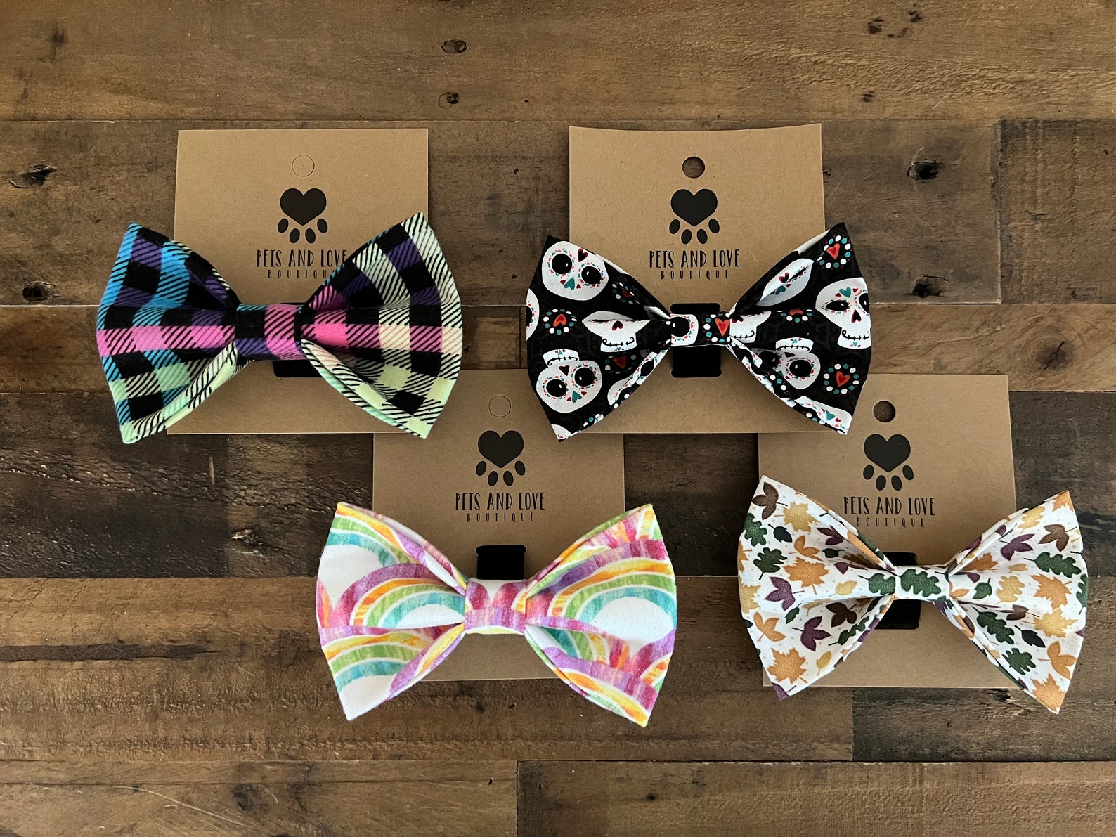Sale / Extra Large Dog Bow Ties and Bows / Pets and Love Etsy