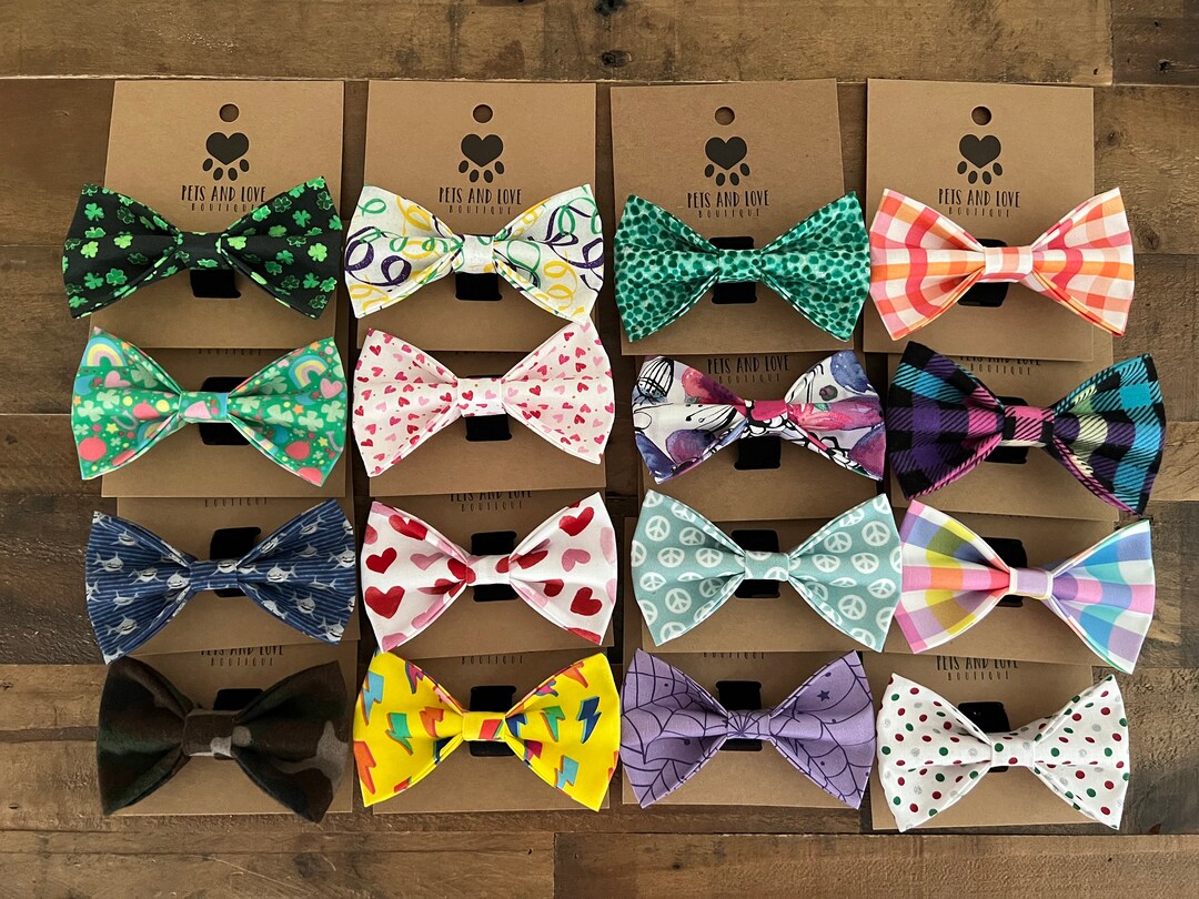 large breed dog bow ties