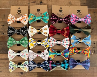 Sale / Large Dog Bow ties and Bows / Pets and Love Boutique / Boy Dog / Girl Dog / Dog Bow tie / Dog Bow / Dog Mom / Birthday Dog / Big Dog