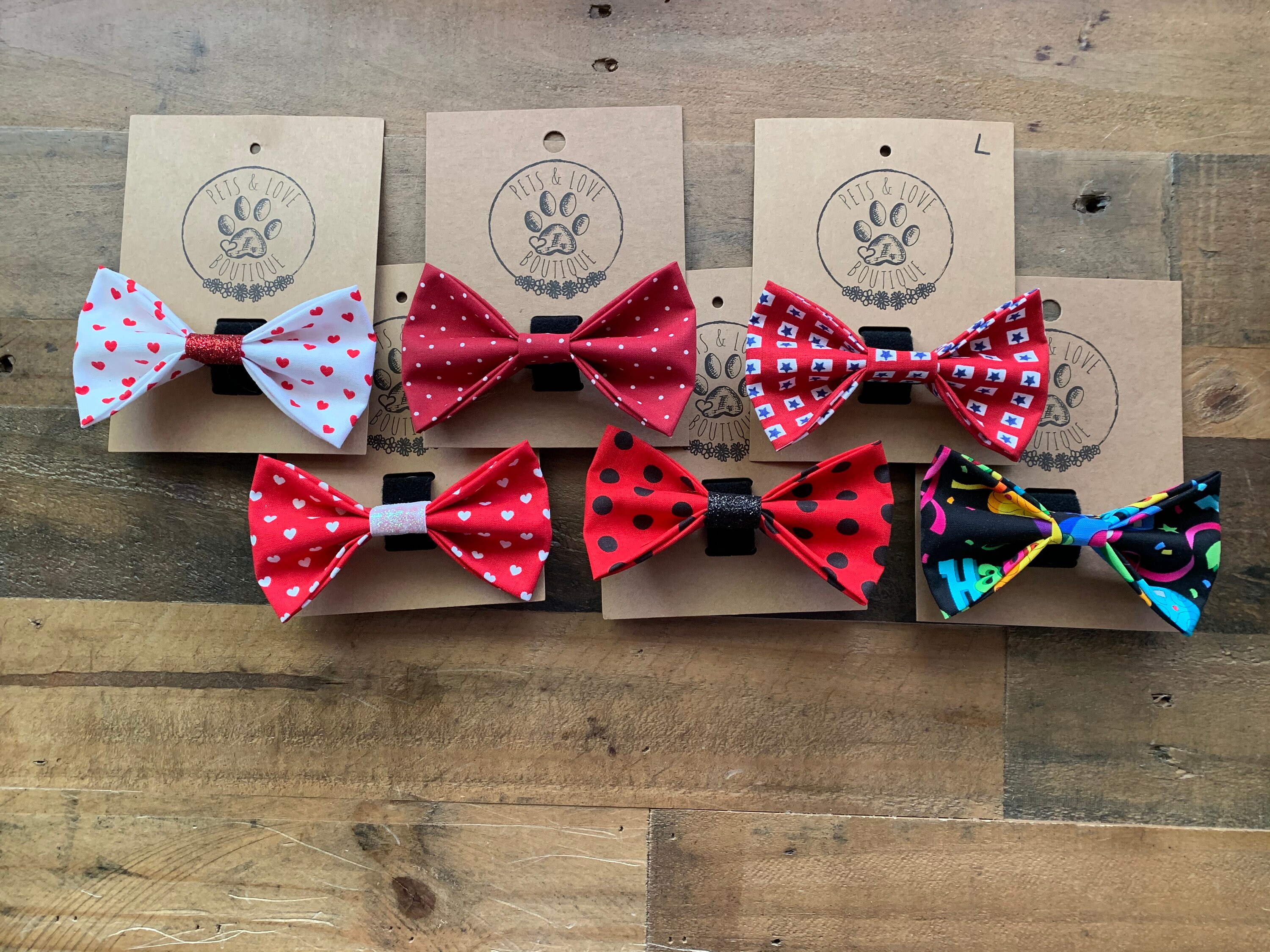 large breed dog bow ties