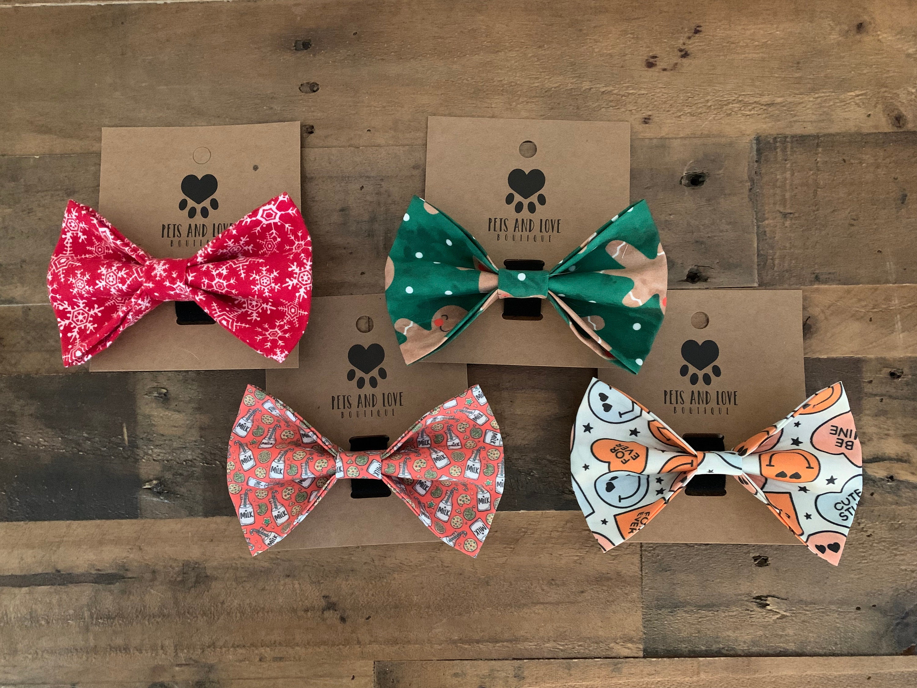 large breed dog bow ties