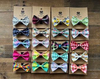 Medium Bow tie Sale / Dog Bow / Dog Bowtie / Dog Birthday / Cat Bow tie / Boy Dog / Girl Dog / Pets and Love Boutique / Dog Mom / Dog Dad