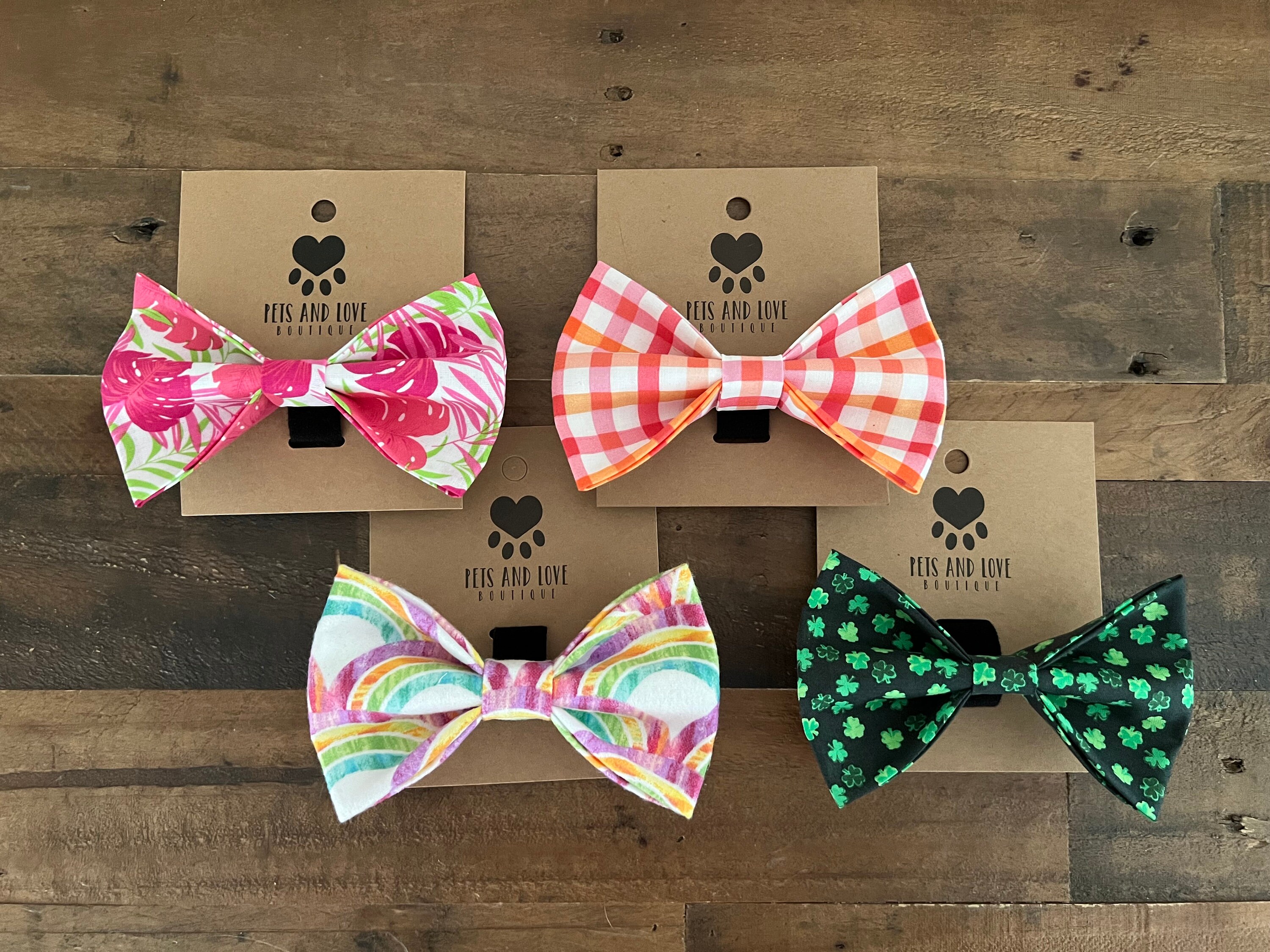 large breed dog bow ties
