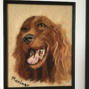 custom. Your pets portrait, made felted animal portrait, custom pet portrait, special personalised pet portrait