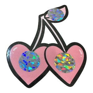 Double the Love Savings Tracker| Heart Shaped Scratch-Off Cherry Challenge