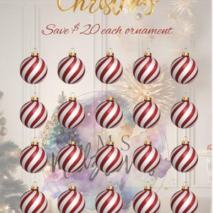 A6| PDF Printable | Instant Download | Christmas Savings Challenge