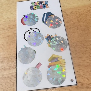 Sfida del risparmio con gratta e vinci per il ritorno a scuola / Gioco di bilancio divertente per bambini / Tracker A6 / Motivazione per il budget per studenti