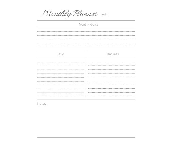 Digital Planner Business Planner Printable Business Planner Etsy