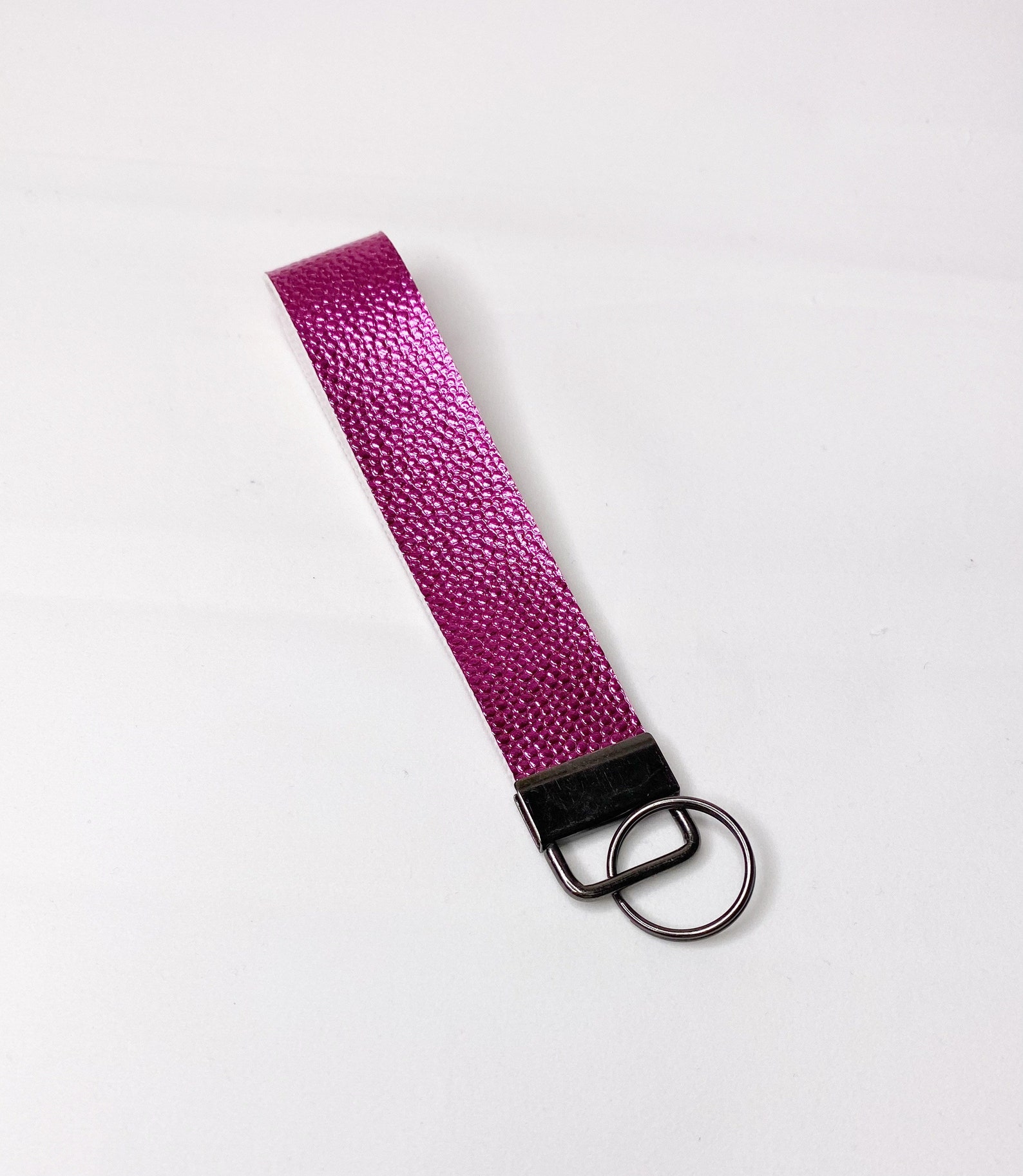 Hot Pink Wristlet Keychain / Wristlet Key Fob Etsy