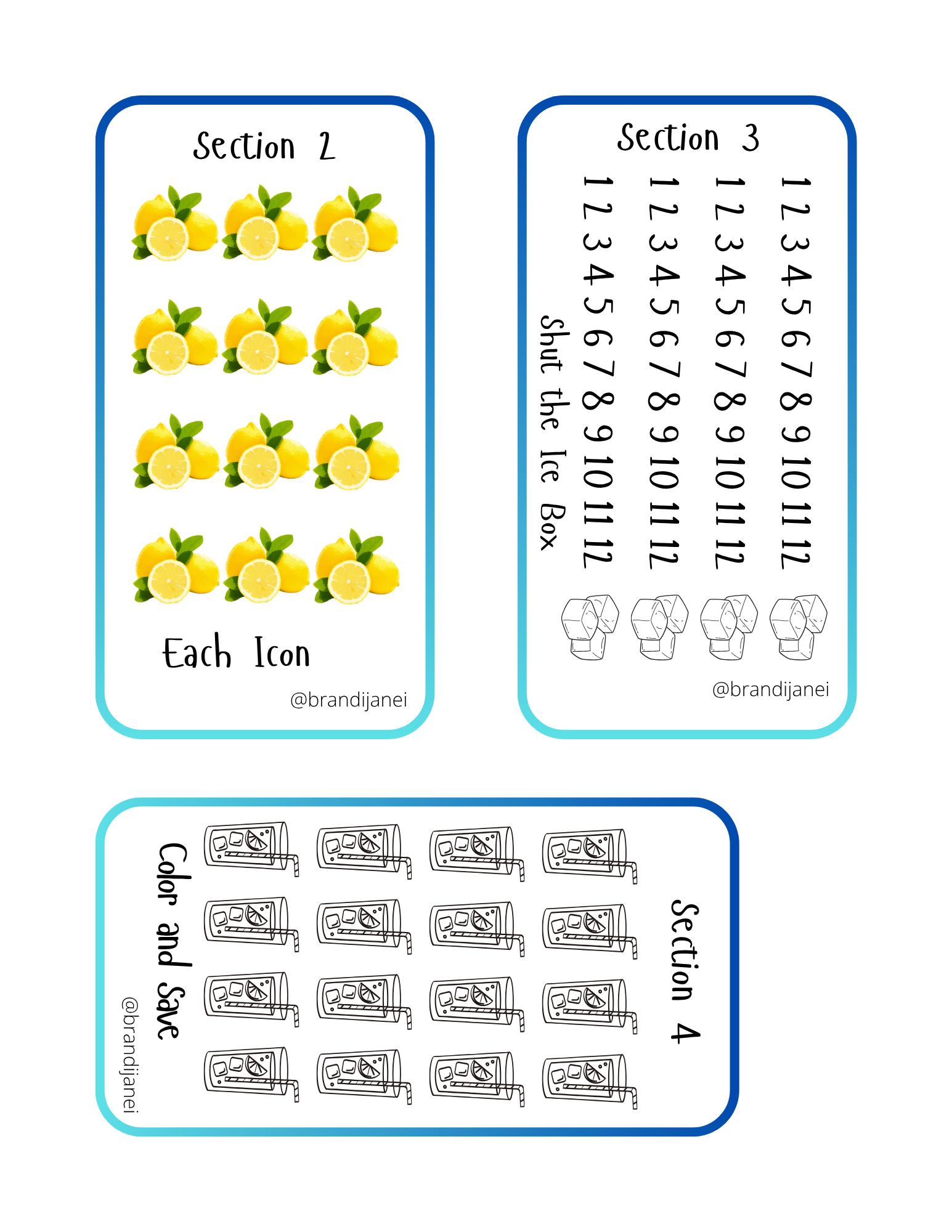 Lemonade Code Worksheet.pdf Lemonade Stand Savings Challenge: Printable Cash Envelope System (PDF ...