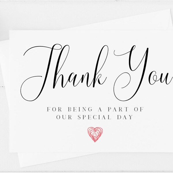 Engagement Thank You Etsy