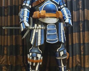 Handmade Samurai Mandalorian EVA Foam Costume