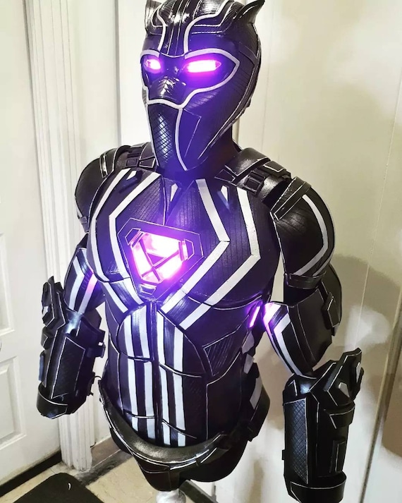 Black Panther コスプレ　レア！！ Black Panther Eva Armoured Costume - Etsy Denmark