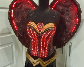 Custom Red Lantern cosplay armour