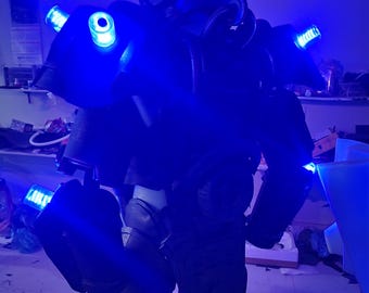 Fallout Enforcer Power Armor with Tesla coils