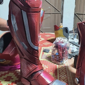 Iron man Mark 46 Eva foam shin/boot set