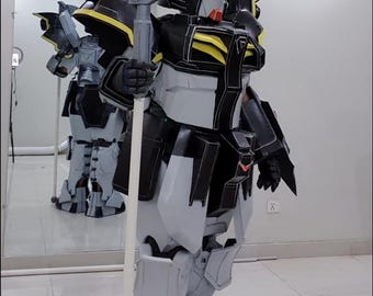 Handmade EVA Foam Gundam Cosplay Armor, Full Body Mecha Costume (Comic Con)