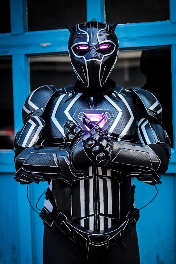 Black Panther Eva Armoured Costume - Etsy