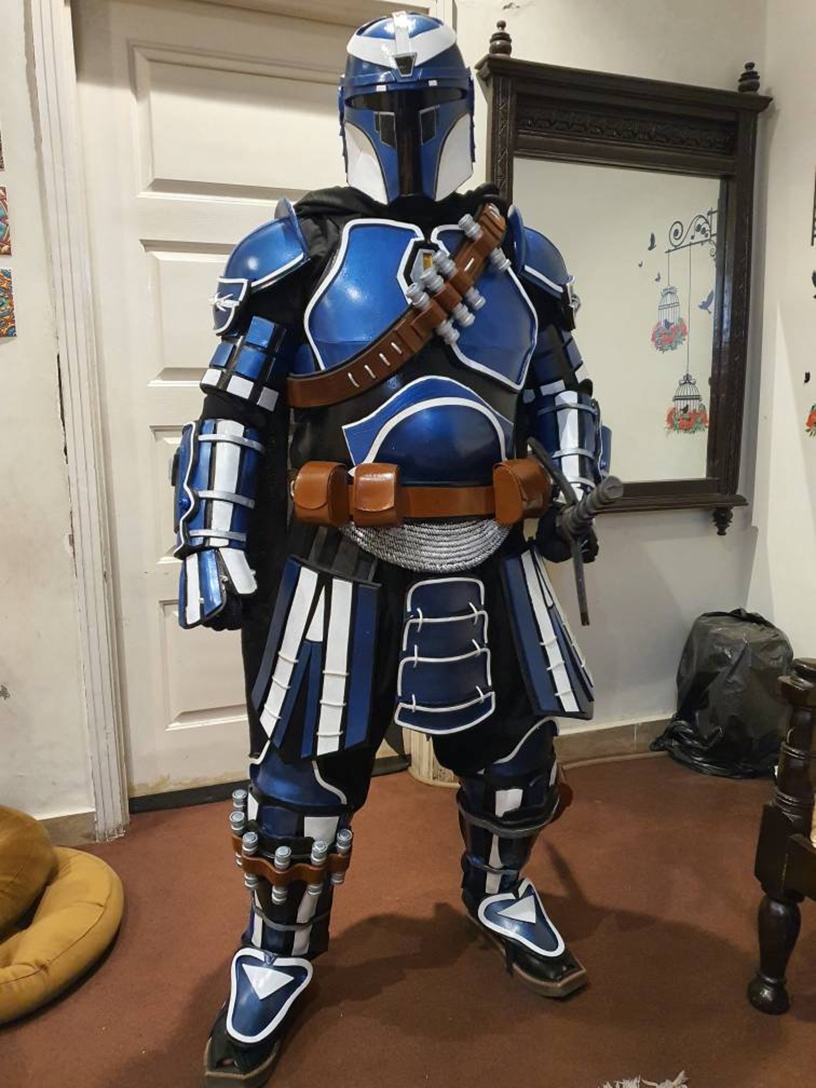 Samuraimando Costume Etsy