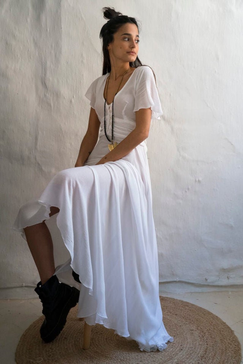 maxi boho kleid