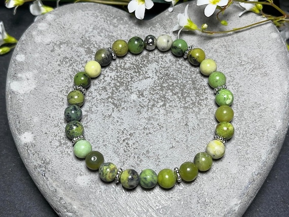 Bracciale Elasticizzato In Pietre Vere - Sugilite 8 Mm - Fatto A Mano, Gioiello Energetico ELEDORO