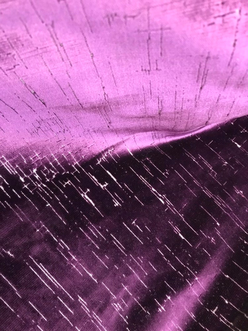 Distressed Scalamandre velvet