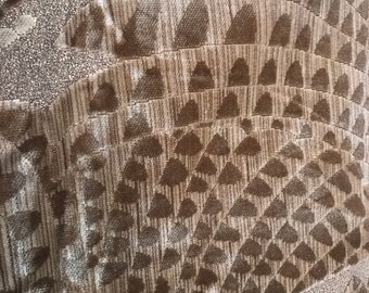 Designer velvet fabric