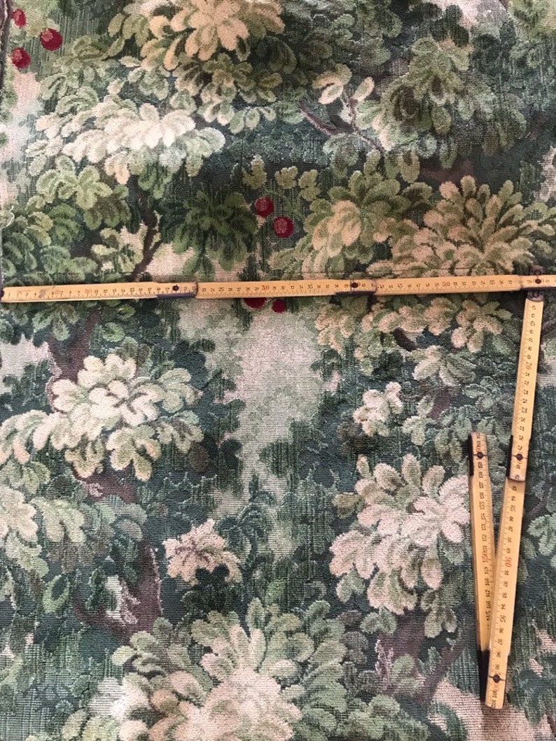 FABRIC SCALAMANDRE, Tapestry Linen, Velvet, Luxury Fabric, Designer Fabric Etsy